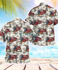 Saratoga Springs Fire & Rescue, Utah Hawaiian Shirt Gift For Summer Vacation