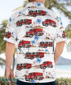 Schererville, Indiana, Lake Hills Fire Department Beach Hawaiian Shirt Product Photo 2