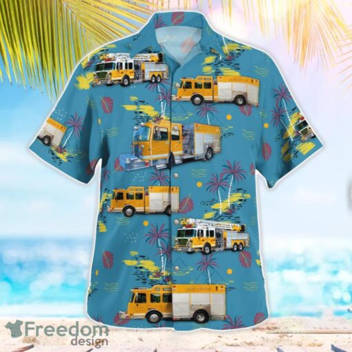 Schuyler Heights Fire Department Beach Hawaiian Shirt Gift For Summer Holiday Product Photo 3