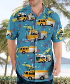 Schuyler Heights Fire Department Beach Hawaiian Shirt Gift For Summer Holiday Product Photo 4