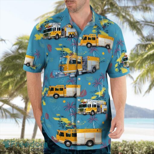 Schuyler Heights Fire Department Beach Hawaiian Shirt Gift For Summer Holiday Product Photo 4