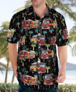 Scotland, Scottish Fire and Rescue Service Tropical 3D Hawaiian Shirt Gift For Summer Product Photo 2