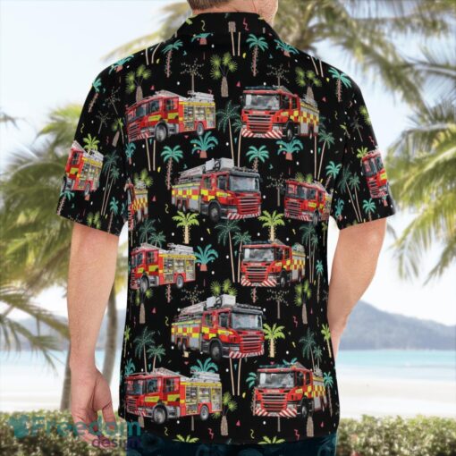 Scotland, Scottish Fire and Rescue Service Tropical 3D Hawaiian Shirt Gift For Summer Product Photo 3