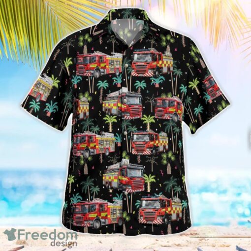 Scotland, Scottish Fire and Rescue Service Tropical 3D Hawaiian Shirt Gift For Summer Product Photo 4