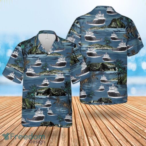 SD Northern River Summer Hawaiian Shirt Product Photo 1