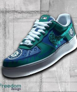 Seattle Mariners MLB AF1 Shoes Graphic All Over Print Gift Air Force 1 Sneaker