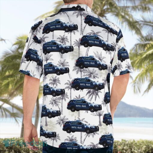 Seattle Police Department (SPD) Seattle, Washington Hawaiian Shirt Beach Summer Gift Product Photo 2