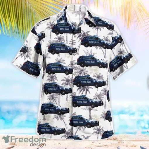 Seattle Police Department (SPD) Seattle, Washington Hawaiian Shirt Beach Summer Gift Product Photo 3