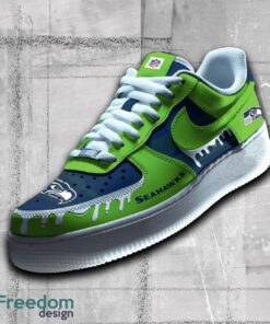 Seattle Seahawks NFL AF1 Shoes Emblematic All Over Print Gift Air Force 1 Sneaker Seattle Seahawks NFL AF1 Shoes Emblematic All Over Print Gift Air Force 1 Sneaker