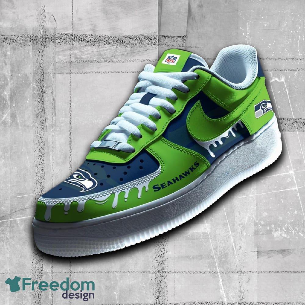Seattle Seahawks NFL AF1 Shoes Emblematic All Over Print Gift Air Force 1 Sneaker image Seattle Seahawks NFL AF1 Shoes Emblematic All Over Print Gift Air Force 1 Sneaker - Seattle Seahawks NFL AF1 Shoes Emblematic All Over Print Gift Air Force 1 Sneaker