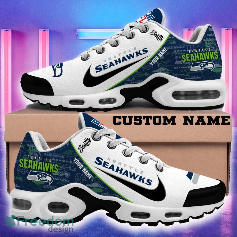 Seattle Seahawks NFL Air Cushion Sport Shoes New For Men Women Fans Custom Name image Seattle Seahawks NFL Air Cushion Sport Shoes New For Men Women Fans Custom Name - Seattle Seahawks Air Cushion Sports Shoes New_2