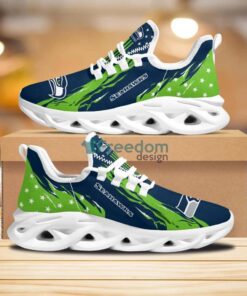 Seattle Seahawks Stars and Stripes Max Soul Shoes New Sneaker