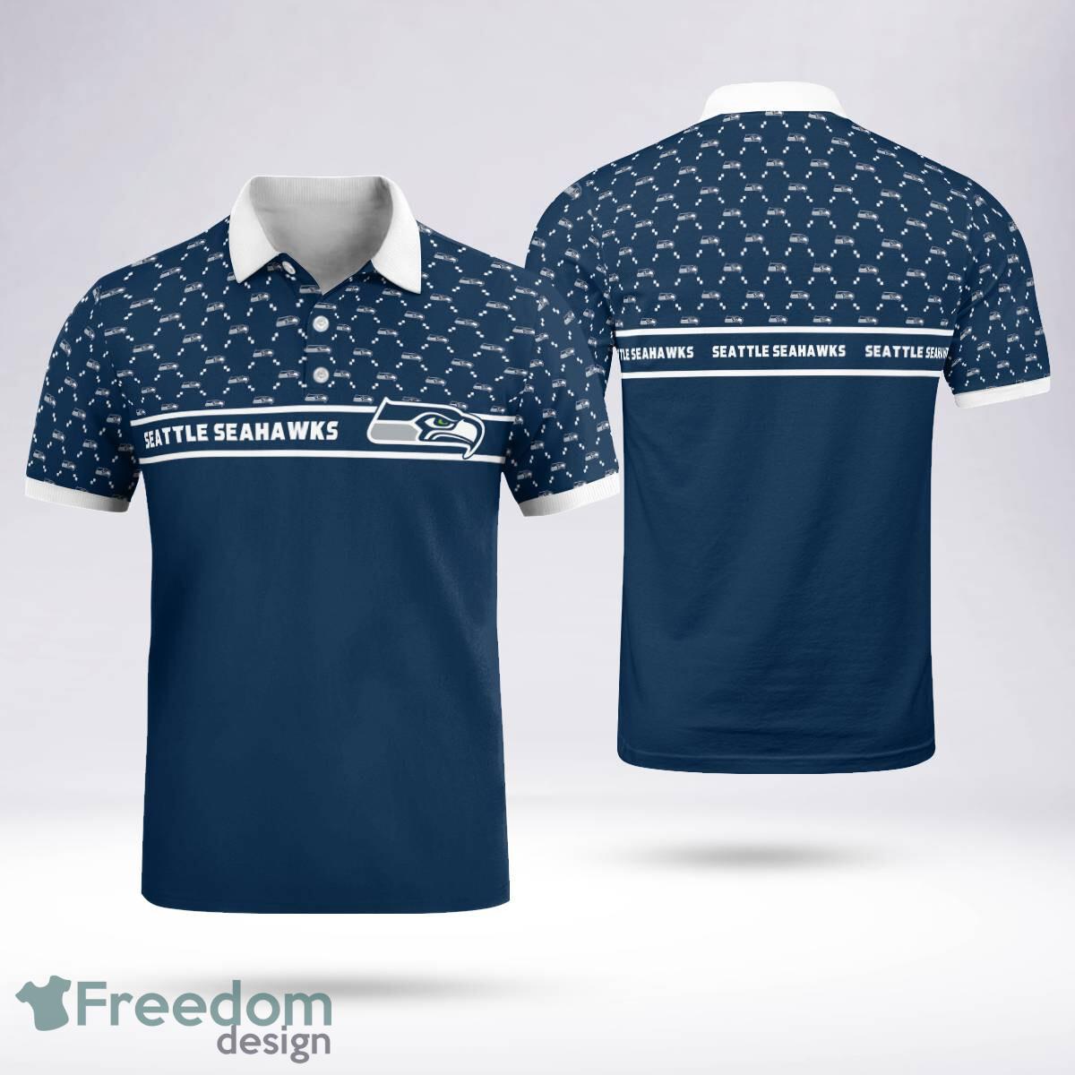 Seattle Seahawks Team Logo Polo Shirt New For Men Women Fans image Seattle Seahawks Team Logo Polo Shirt New For Men Women Fans - Seattle Seahawks Team Logo Polo Shirt New For Men Women Fans
