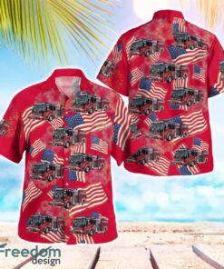 Sebring, Florida, West Sebring Volunteer Fire Department Beach Hawaiian Shirt Product Photo 1