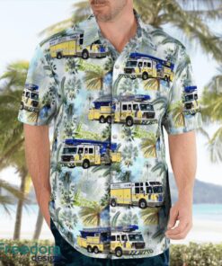 Selbyville, Sussex County, Delaware, Selbyville Volunteer Fire Company Beach Hawaiian Shirt Product Photo 4