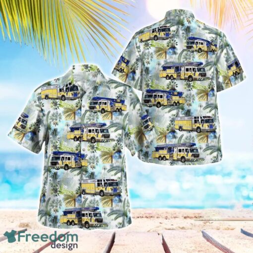 Selbyville, Sussex County, Delaware, Selbyville Volunteer Fire Company Beach Hawaiian Shirt Product Photo 1