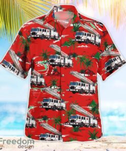 Shelbyville Fire Department Shelbyville, Tennessee Hawaiian Shirt Beach Summer Gift Product Photo 3