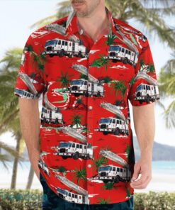 Shelbyville Fire Department Shelbyville, Tennessee Hawaiian Shirt Beach Summer Gift Product Photo 4