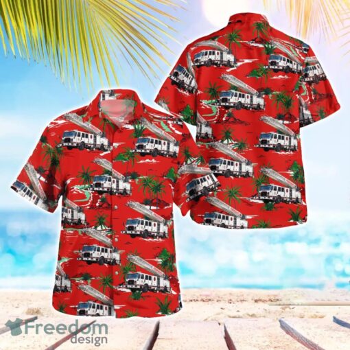 Shelbyville Fire Department Shelbyville, Tennessee Hawaiian Shirt Beach Summer Gift Product Photo 1