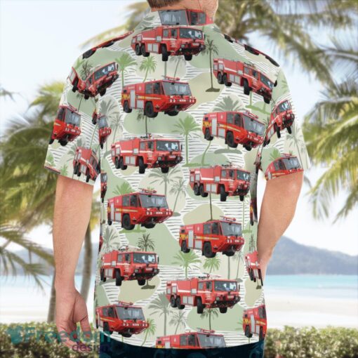 Shropshire, England, United Kingdom, RAF Shawbury Fire Dept Hawaiian Shirt Summer Beach Gift Product Photo 2