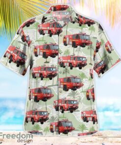 Shropshire, England, United Kingdom, RAF Shawbury Fire Dept Hawaiian Shirt Summer Beach Gift Product Photo 3