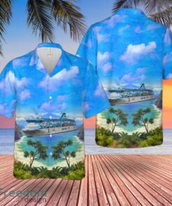 Silja Line MS Galaxy Summer Hawaiian Shirt Product Photo 1