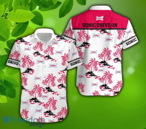 Sonic Drive-In Brand Party 3D Hawaiian Beach Shirt For Summer Holidays - sonic drive-in Brand Party 3D Hawaiian Beach Shirt For Summer