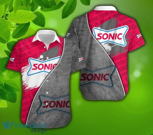 Sonic Drive-In New Pacific AOP Hawaiian Beach Shirt For Summer Holidays - sonic drive-in New Pacific AOP Hawaiian Beach Shirt For Summer