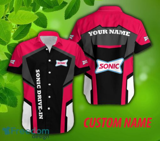 Sonic Drive-In Personalized Name Beach Brand New 3D Hawaii Shirt For Summer Holidays - sonic drive-in Personalized Name Beach Brand New 3D Hawaii Shirt Men And Women Gift For Family