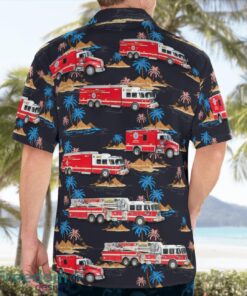 South Carolina, Colleton County Fire Rescue Beach Hawaiian Shirt Product Photo 2