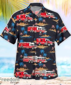 South Carolina, Colleton County Fire Rescue Beach Hawaiian Shirt Product Photo 3