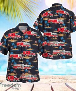 South Carolina, Colleton County Fire Rescue Beach Hawaiian Shirt Product Photo 1