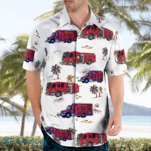 South Carolina, Darlignton County Fire District Hawaiian Shirt Men Women Beach Shirt Product Photo 3