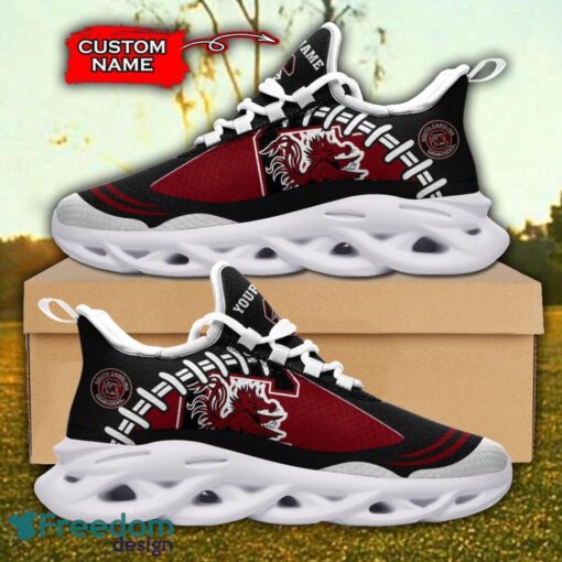 South Carolina Gamecocks NCAA Max Soul Shoes Big Logo And Custom Name Sneakers For Men Women Product Photo 2