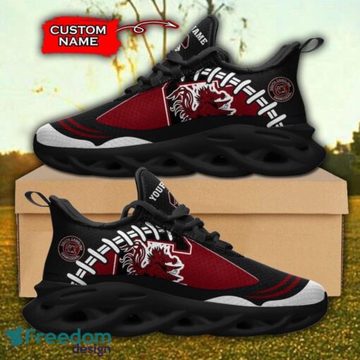 South Carolina Gamecocks NCAA Max Soul Shoes Big Logo And Custom Name Sneakers For Men Women Product Photo 1