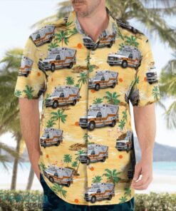 South Carolina Greenville County EMS Hawaiian Shirt Summer Beach Gift Product Photo 3