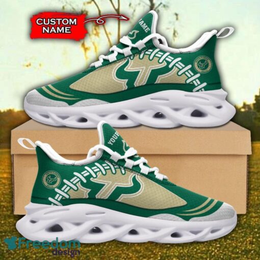 South Florida Bulls NCAA Max Soul Shoes Big Logo And Custom Name Sneakers For Men Women Product Photo 2