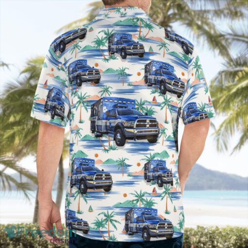 South Houston EMS Hawaiian Shirt Beach Summer Gift Product Photo 2