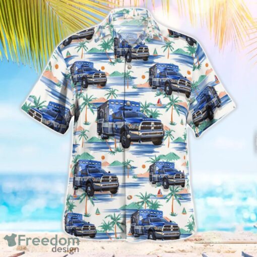 South Houston EMS Hawaiian Shirt Beach Summer Gift Product Photo 4