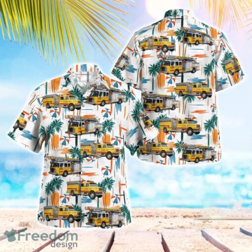 Spicer Fire Department Beach Hawaiian Shirt Gift For Summer Holiday Product Photo 1