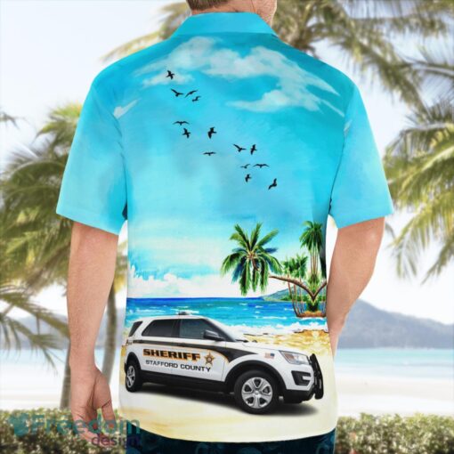 Stafford, Virginia, Stafford County Office Beach Hawaiian Shirt Product Photo 2