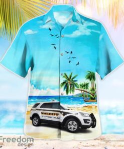 Stafford, Virginia, Stafford County Office Beach Hawaiian Shirt Product Photo 3