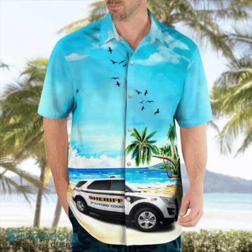 Stafford, Virginia, Stafford County Office Beach Hawaiian Shirt Product Photo 4