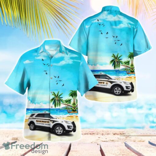 Stafford, Virginia, Stafford County Office Beach Hawaiian Shirt Product Photo 1