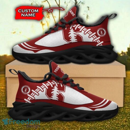 Stanford Cardinal NCAA Max Soul Shoes Big Logo And Custom Name Sneakers For Men Women Product Photo 1