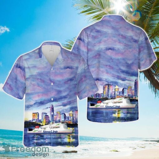 Stena Line Jutlandica Hawaiian Shirt Beach Summer Gift Product Photo 1