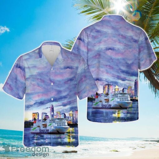 Stena Line Stena Skane Hawaiian Shirt Beach Summer Gift Product Photo 1