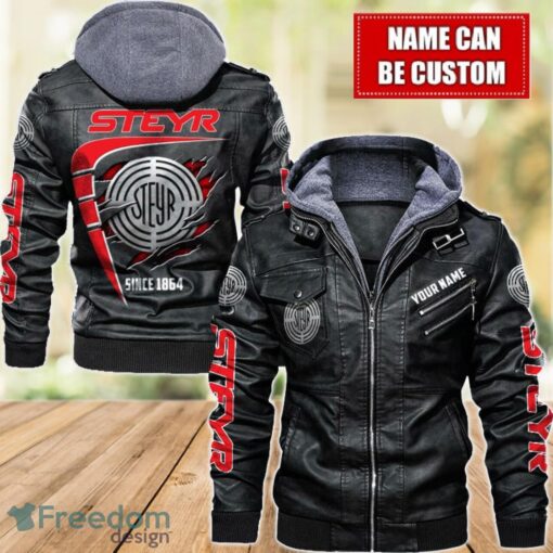 Steyr 2D Leather Jacket For Men Custom Name Special Gift Ideas Product Photo 1