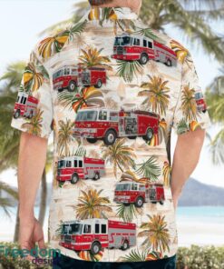 Stockbridge, Berkshire County, Massachusetts, Stockbridge Fire Department Beach Hawaiian Shirt Product Photo 2