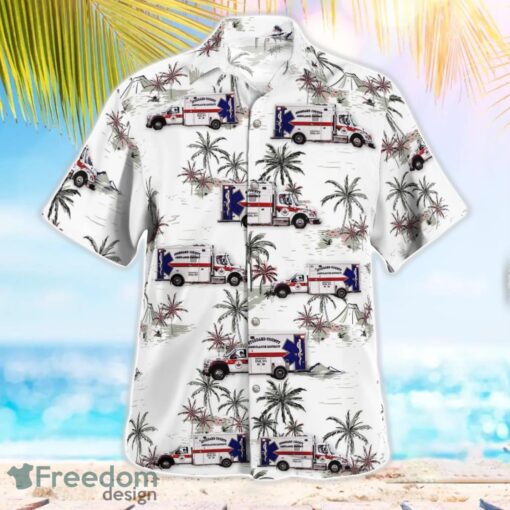 Stoddard County, Missouri, Stoddard County Ambulance District Beach Hawaiian Shirt Product Photo 3